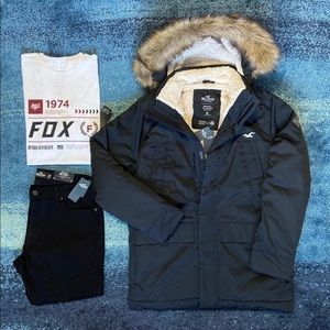 Jacket, Jean and t shirt